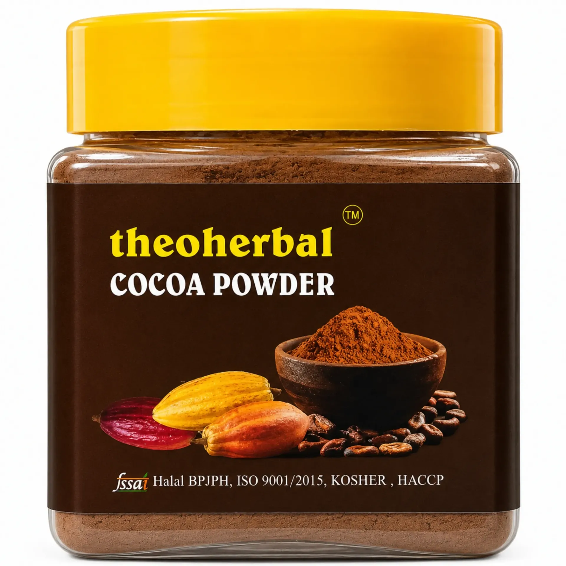 Unsweetened Cocoa Powder 150g | Rich Cocoa For Baking | Theoherbal